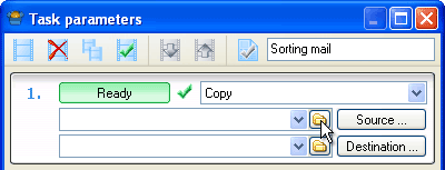 Set task name